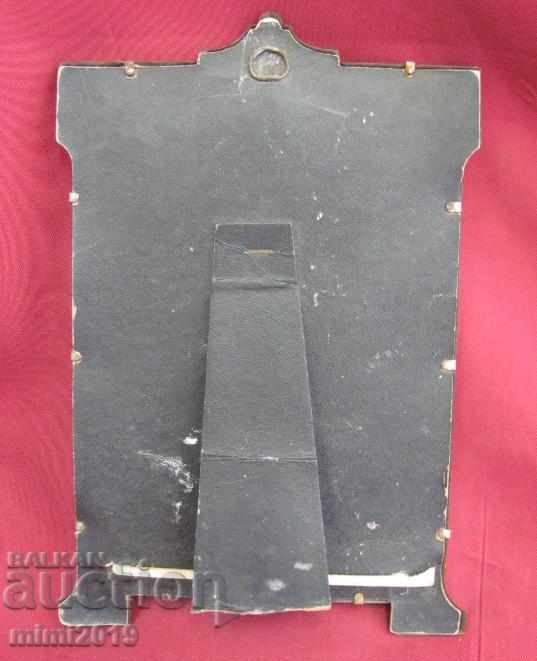 1900 Art Nouveau Secession Metal Frame with Picture - 6 1900 Art Nouveau Secession Metal Frame with Picture - 6