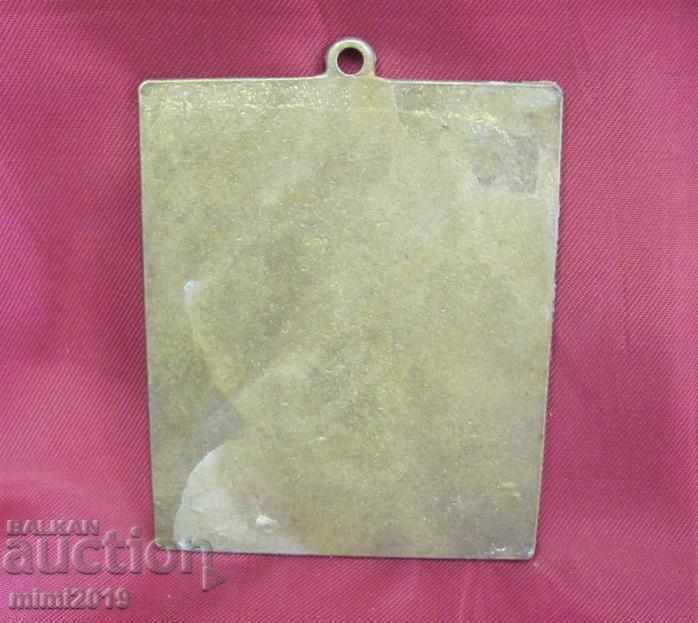 19th Century Bronze orthodox Orthodox Icon - 5 19th Century Bronze orthodox Orthodox Icon - 5