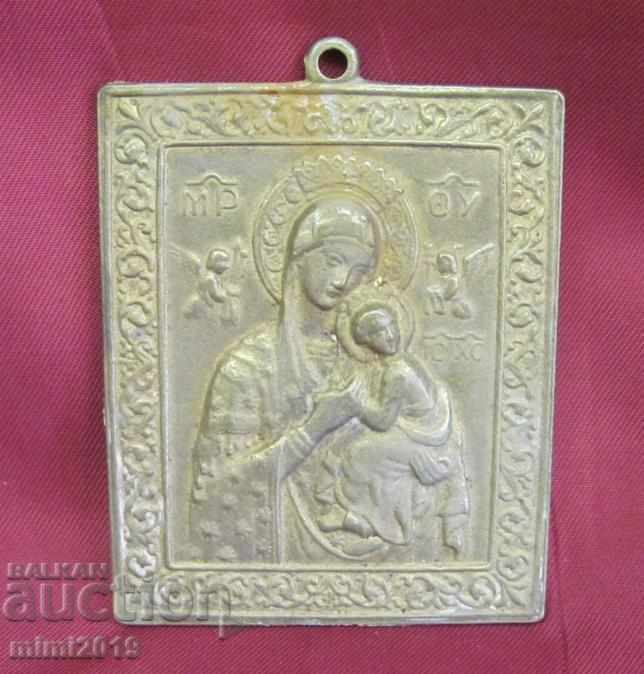 19th Century Bronze orthodox Orthodox Icon - 7 19th Century Bronze orthodox Orthodox Icon - 7
