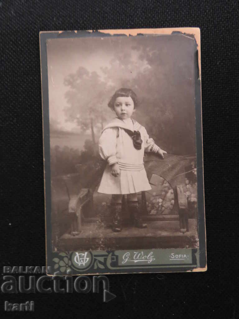 FOTO VECHE - CARTON - FOTO VOLTS - SOFIA FOTO VECHE - CARTON - FOTO VOLTS - SOFIA