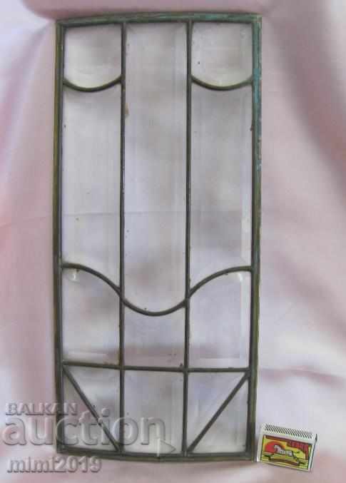 Original Art Nouveau Pan for Neck Crystal and Bronze - 6 Original Art Nouveau Pan for Neck Crystal and Bronze - 6