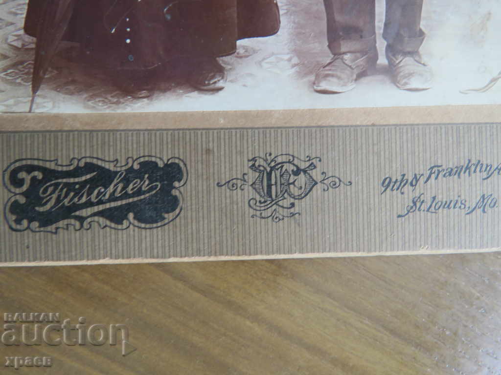 Auction OLD PHOTO - CARDBOARD - USA - 0525 Auction OLD PHOTO - CARDBOARD - USA - 0525