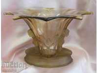 Αρχικό Art Nouveau Secession Crystal Cup, Βάζο από τον Rene Lalik