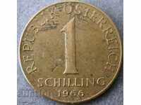 Австрия  1 шилинг 1966г.