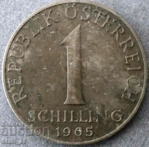 Αυστρία 1 Σελίνι 1965
