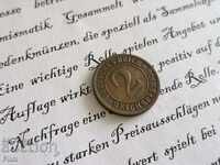 Reich Coin - Γερμανία - 2 pf 1925; Σειρά Α