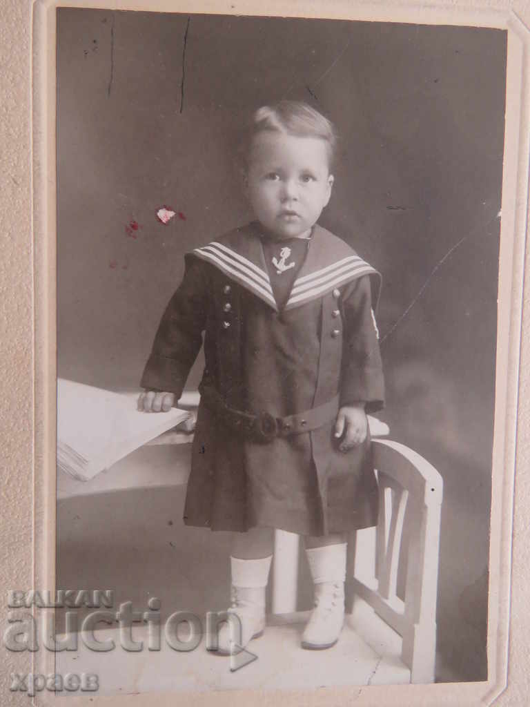 FOTO VECHE - CARTON - FOTO IDEAL - VARNA - 0531