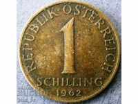 Австрия  1 шилинг 1961г.