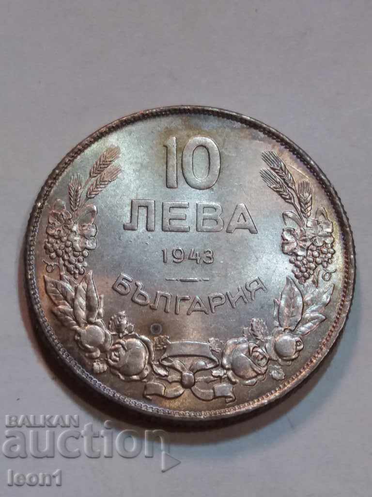10 лева 1943