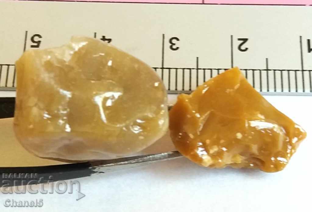 NATURAL RAW HEATS - 2 pcs - 31.15 carats (5) - 5 NATURAL RAW HEATS - 2 pcs - 31.15 carats (5) - 5