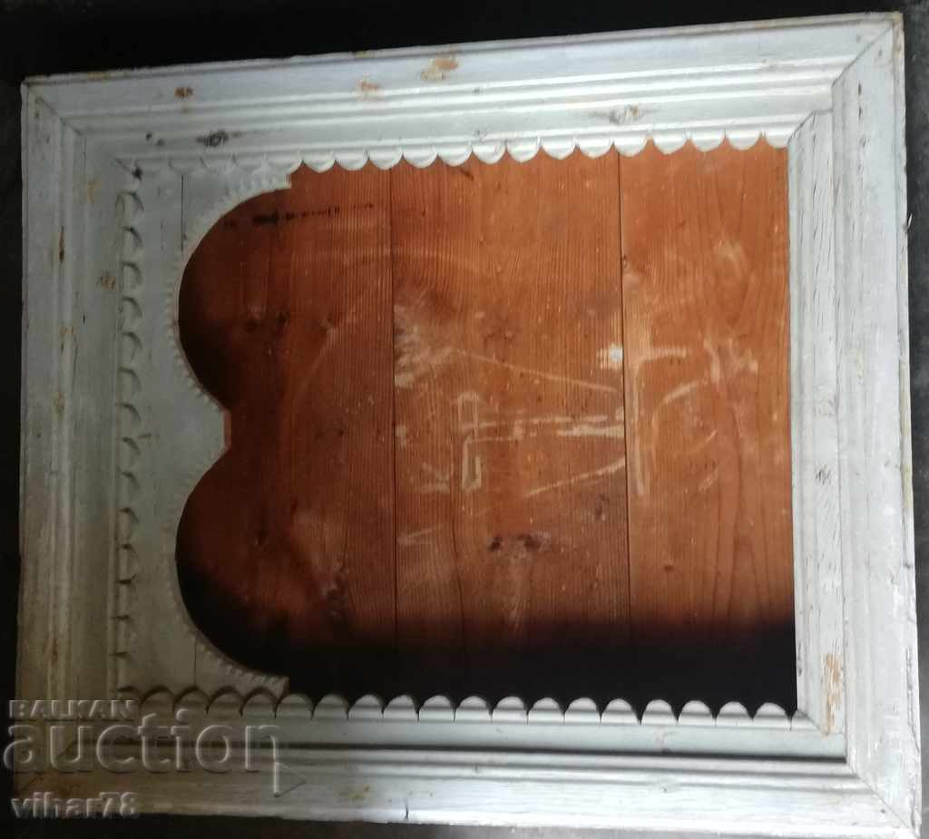 Auction  Old home iconostasis