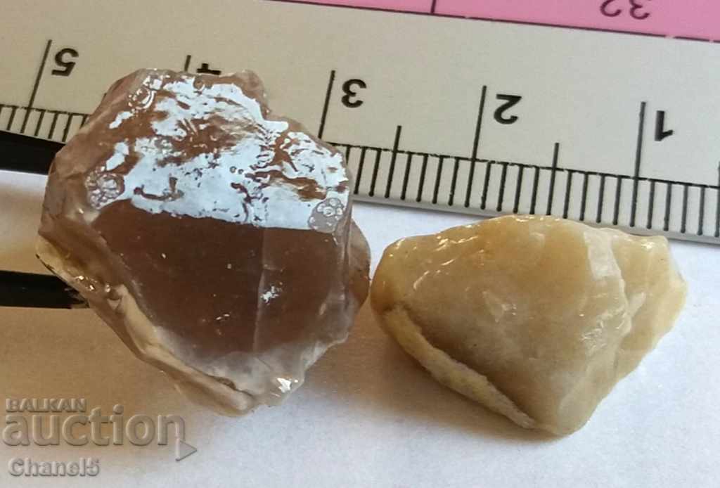 Delivery of NATURAL RAW HEATS - 2 pcs - 36.95 carats (53) Delivery of NATURAL RAW HEATS - 2 pcs - 36.95 carats (53)