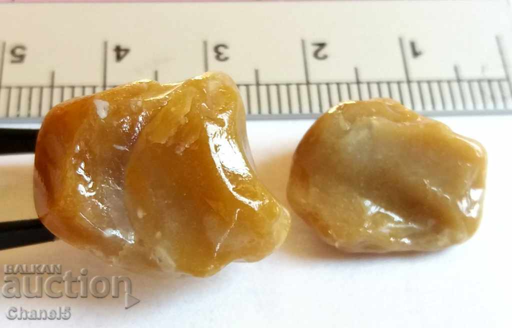 Auction NATURAL RAW HEATING - 2 pcs - 33.85 carats (54) Auction NATURAL RAW HEATING - 2 pcs - 33.85 carats (54)