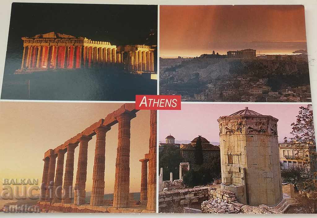 CARD GREECE - ATHENS