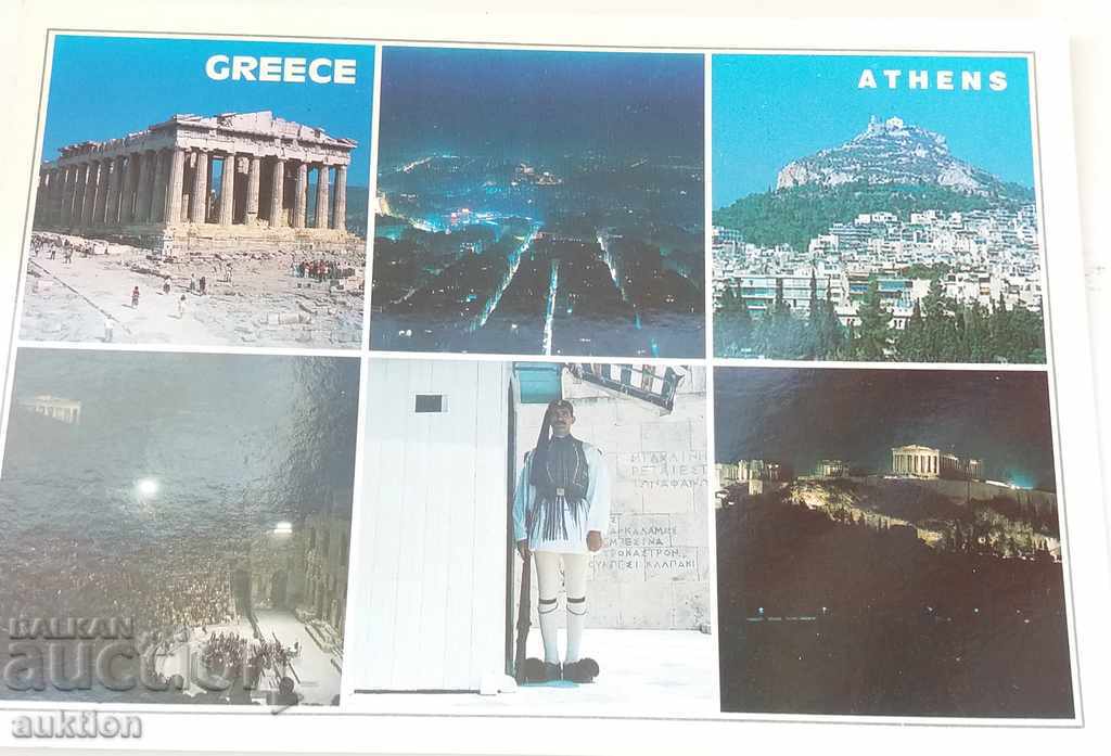 CARD - GREECE - ATHENS
