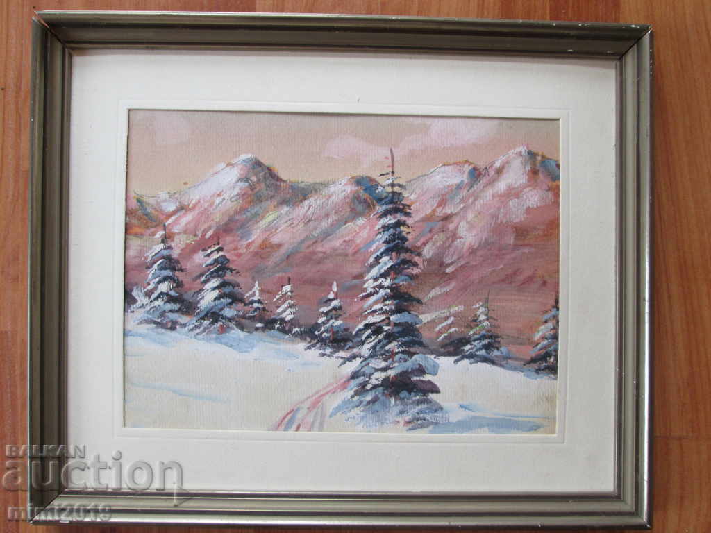 Old watercolor 24x18cm. - 6 Old watercolor 24x18cm. - 6