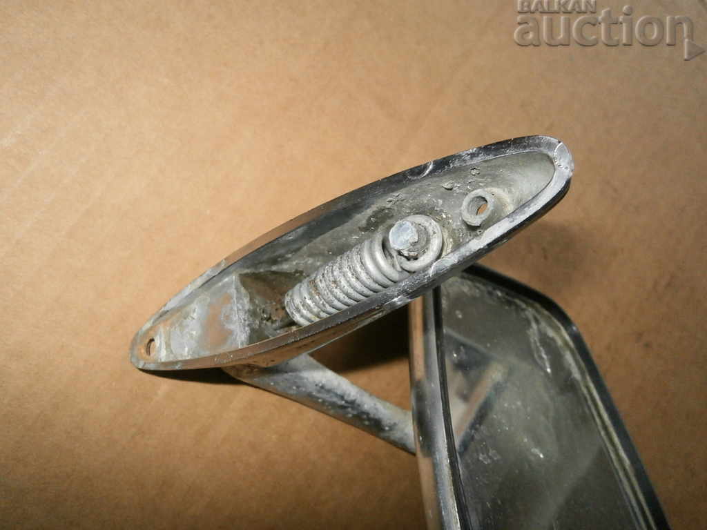Delivery of retro vintage car mirror chrome Delivery of retro vintage car mirror chrome