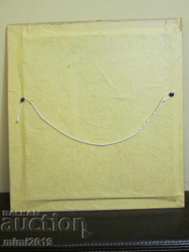 Painting, oil, phaser, signed - 5