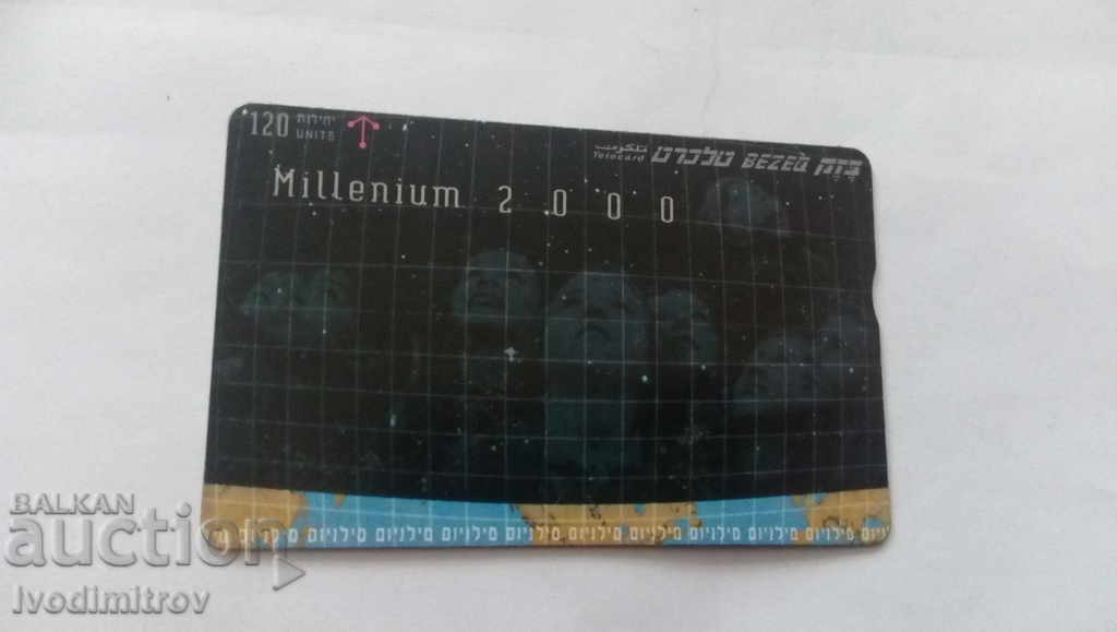 Фонокарта Telecard Millenium 2000