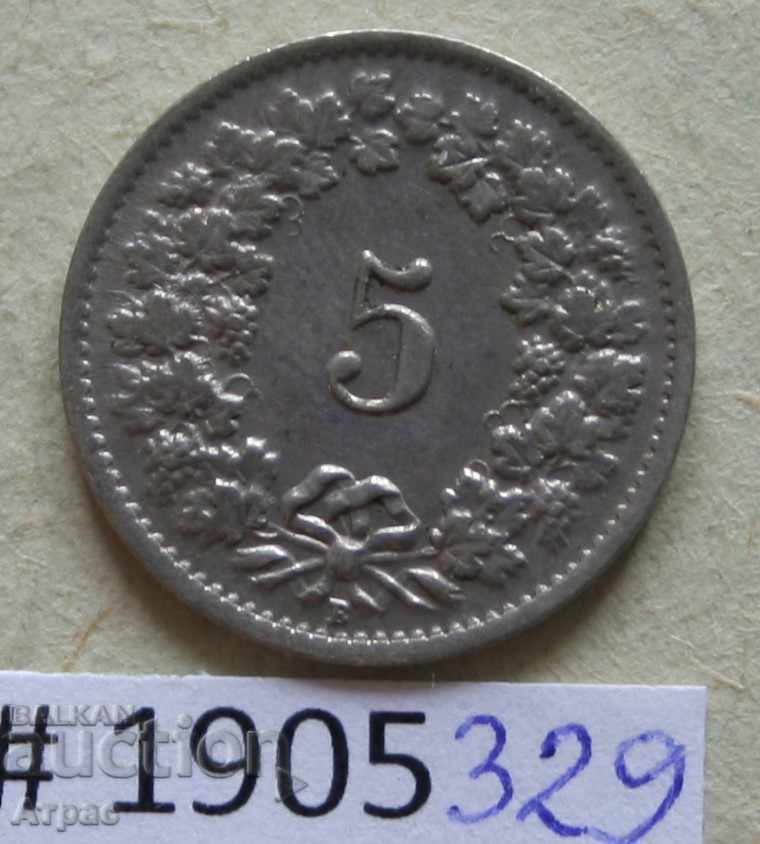 5 Raven 1946 Switzerland