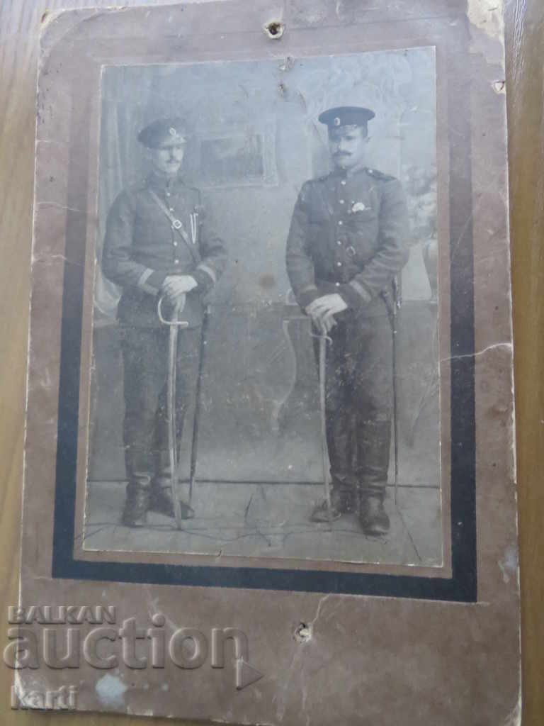 OLD PHOTO - CARDBOARD - LARGE