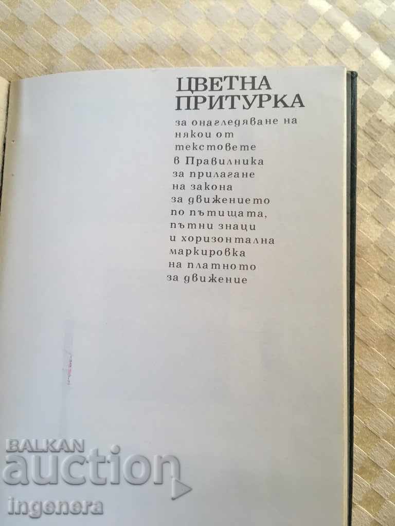 Livrarea CARTE LEGEA CIRCULAȚIEI RUTIERE-1974