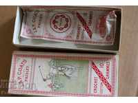 . 1930s κουτί του τσάρου της ράψιμο κλωστές ράψιμο ράψιμο ράφτης