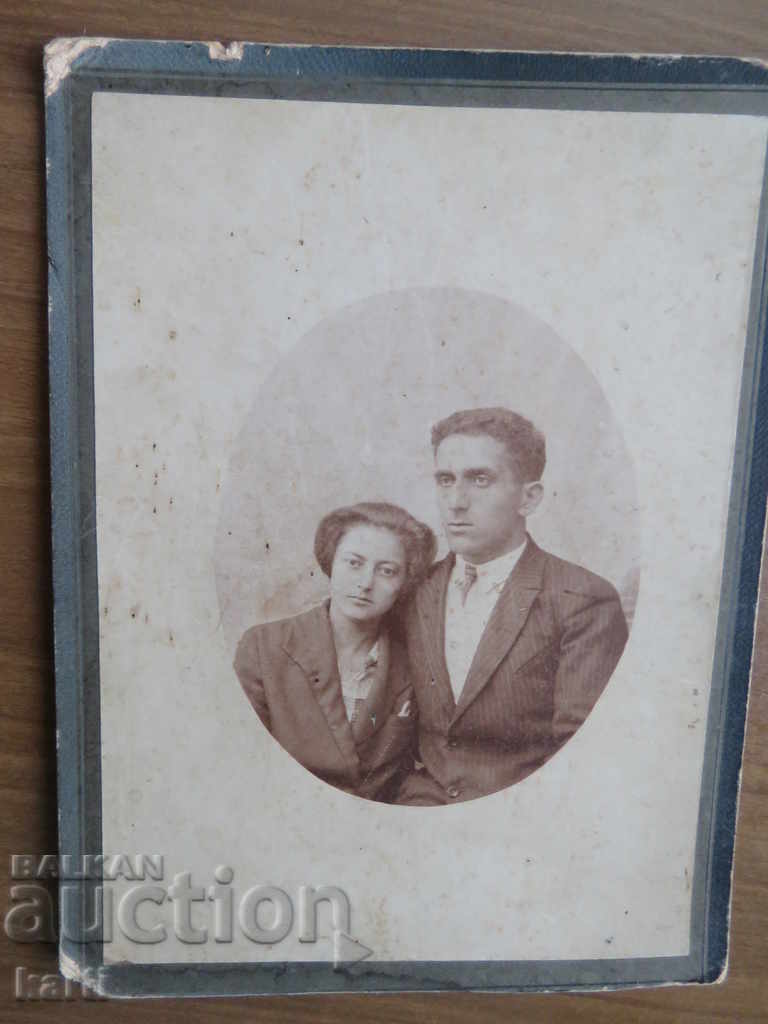 СТАРА ФОТОГРАФИЯ - КАРТОН
