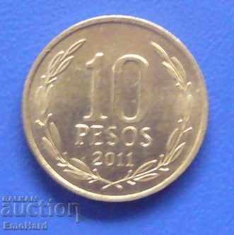 Chile 10 pesos 2011