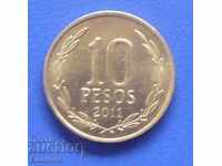 Chile 10 pesos 2011