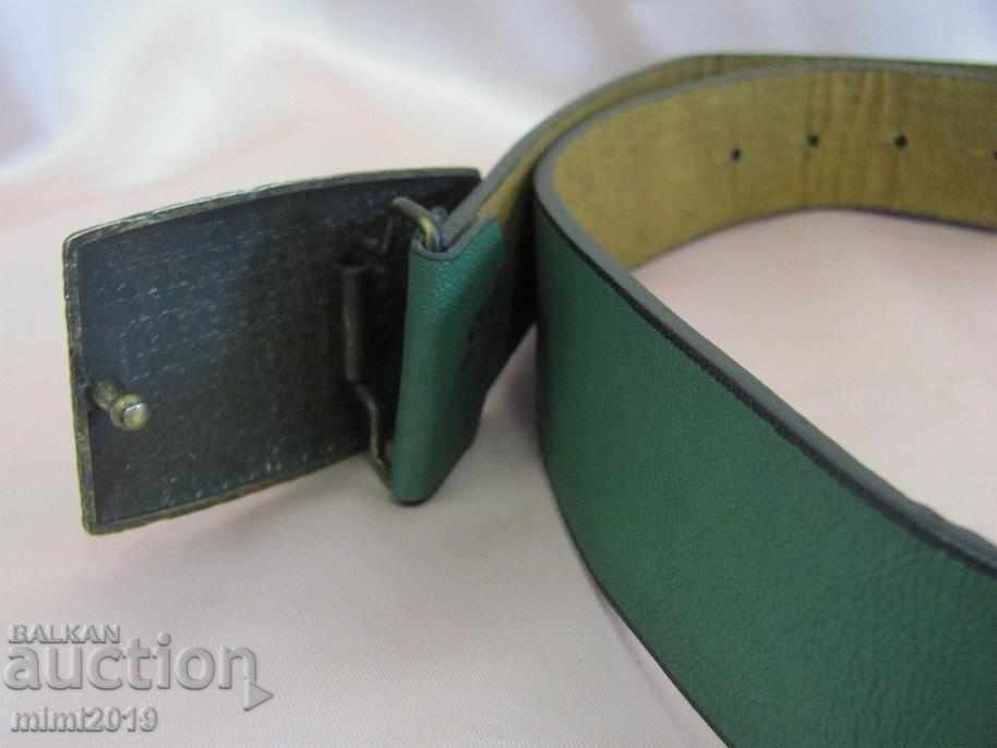 Anii '60 Hippie Era COLIBRA Curea din piele Rare - 6