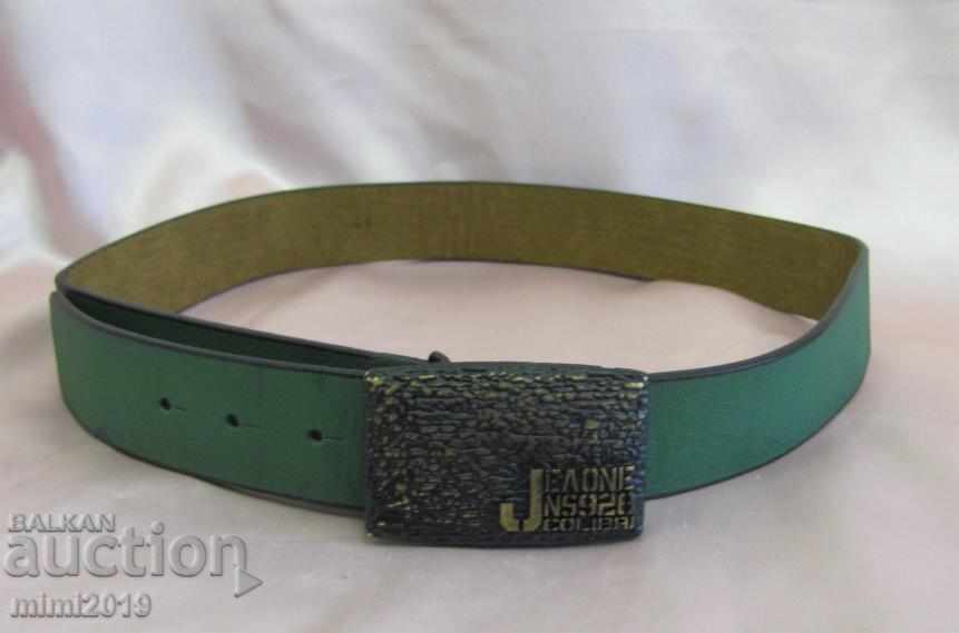 Anii '60 Hippie Era COLIBRA Curea din piele Rare - 7