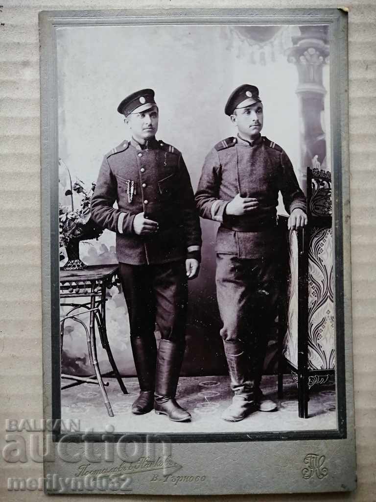 Στρατιωτική φωτογραφική φωτογραφία πορτρέτο WW1 και WWI