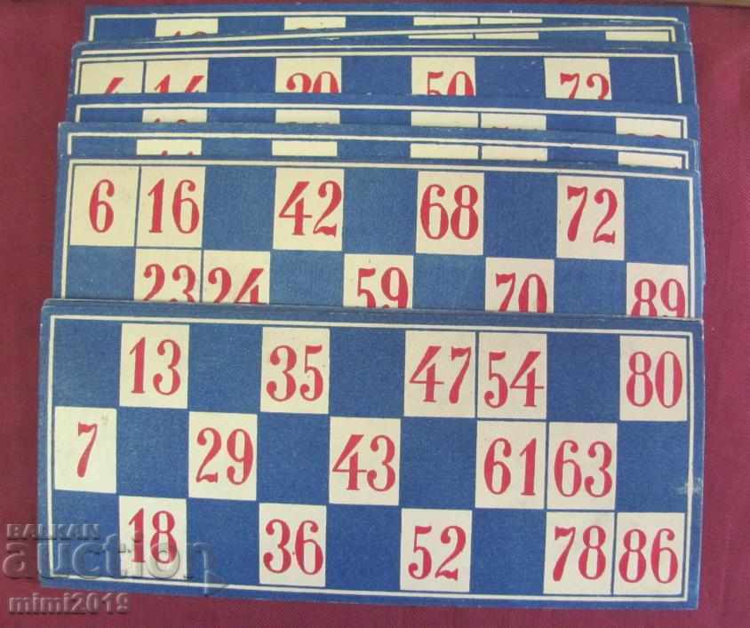 30s Wooden Box with LOTTO DAME Game - 5