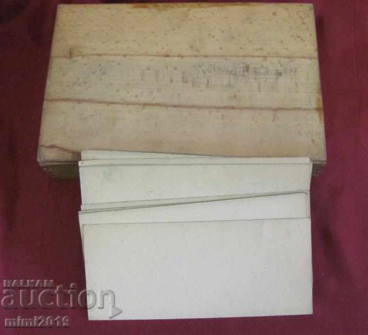 30s Wooden Box with LOTTO DAME Game - 6