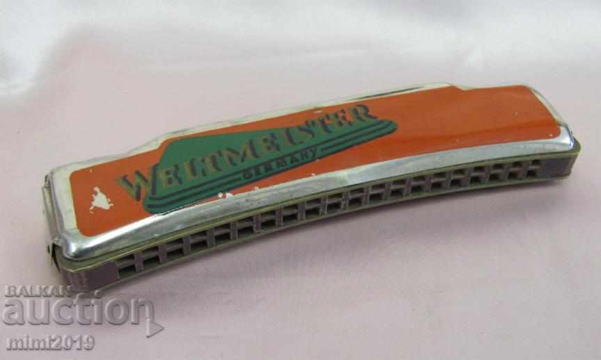 World War II Soldier Harmonica WELTMEISTER Germany with price 63.00 BGN | € 32.21 World War II Soldier Harmonica WELTMEISTER Germany with price 63.00 BGN | € 32.21