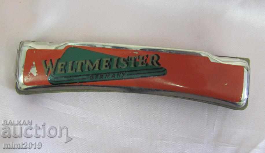 Auction World War II Soldier Harmonica WELTMEISTER Germany Auction World War II Soldier Harmonica WELTMEISTER Germany