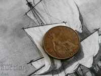Монета - Великобритания - 1 пени | 1920г.