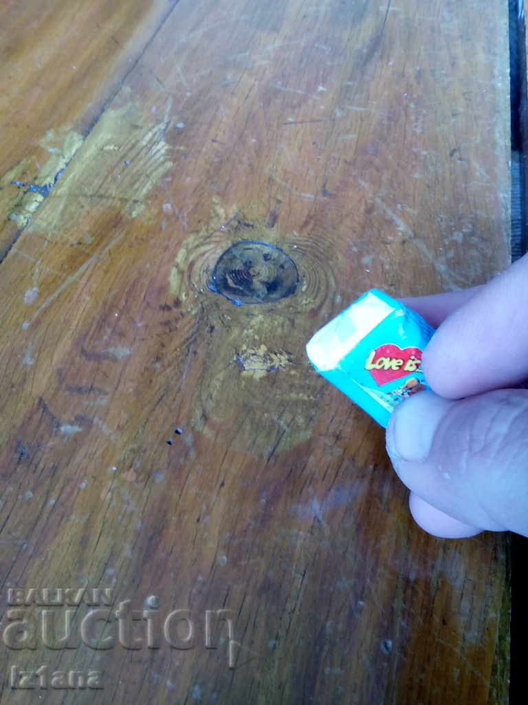 Delivery of Old gum Love is