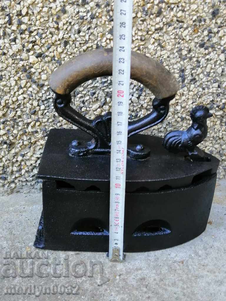 Auction Old iron on fire Auction Old iron on fire