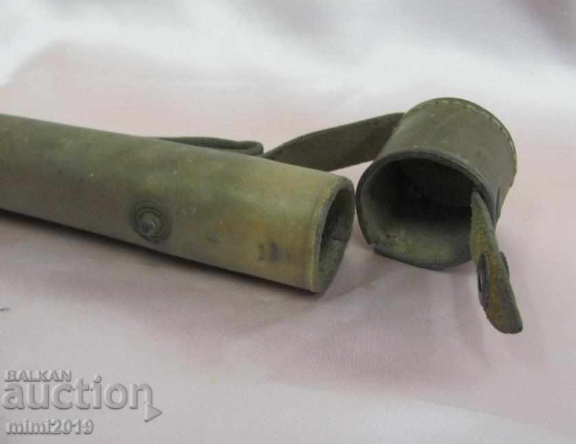 Auction WWII Leather Flute Case Germany STOCHCO Auction WWII Leather Flute Case Germany STOCHCO