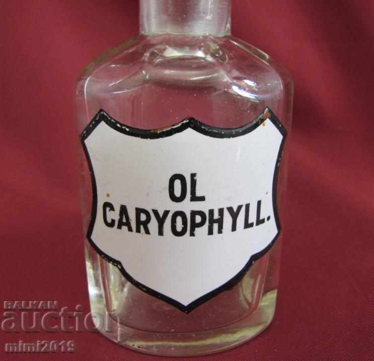 19th Century Pharmaceutical Crystal Bottle OL.CARYOPHYLL with price 35.00 BGN | € 17.90 19th Century Pharmaceutical Crystal Bottle OL.CARYOPHYLL with price 35.00 BGN | € 17.90