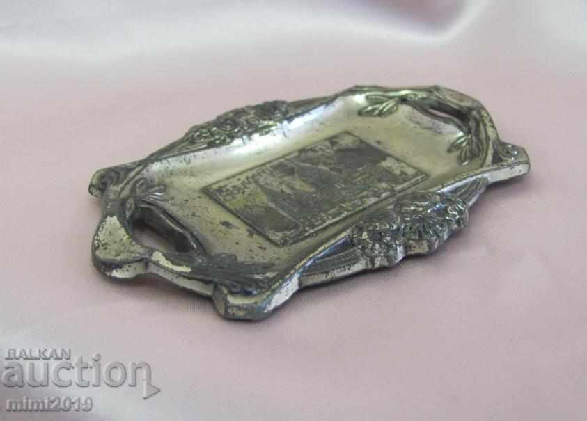 Delivery of 1900s Art Nouveau Secession Ashtray Souvenir Paris rare Delivery of 1900s Art Nouveau Secession Ashtray Souvenir Paris rare