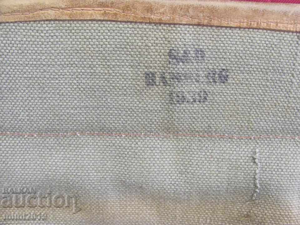 Auction WWII Canvas Officer Bag Germany Auction WWII Canvas Officer Bag Germany