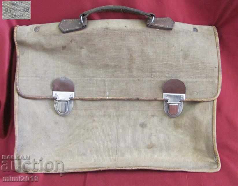 WWII Canvas Officer Bag Germany