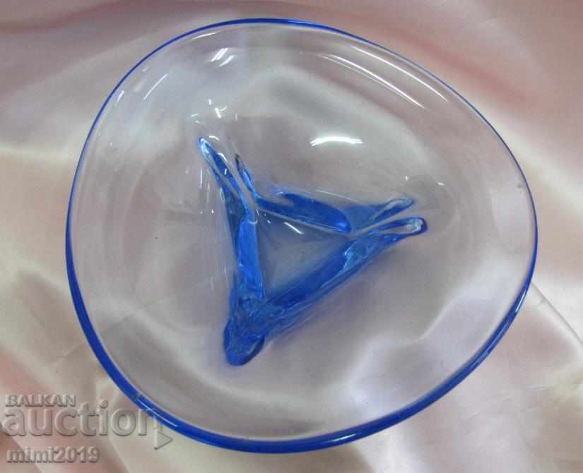 Old Crystal Glass Massive Cup, Fruit, Bonbonniere with price 75.00 BGN | € 38.35 Old Crystal Glass Massive Cup, Fruit, Bonbonniere with price 75.00 BGN | € 38.35