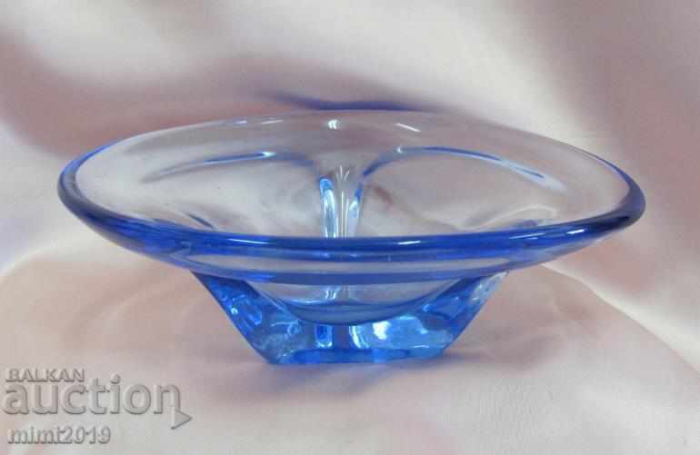 Auction Old Crystal Glass Massive Cup, Fruit, Bonbonniere Auction Old Crystal Glass Massive Cup, Fruit, Bonbonniere