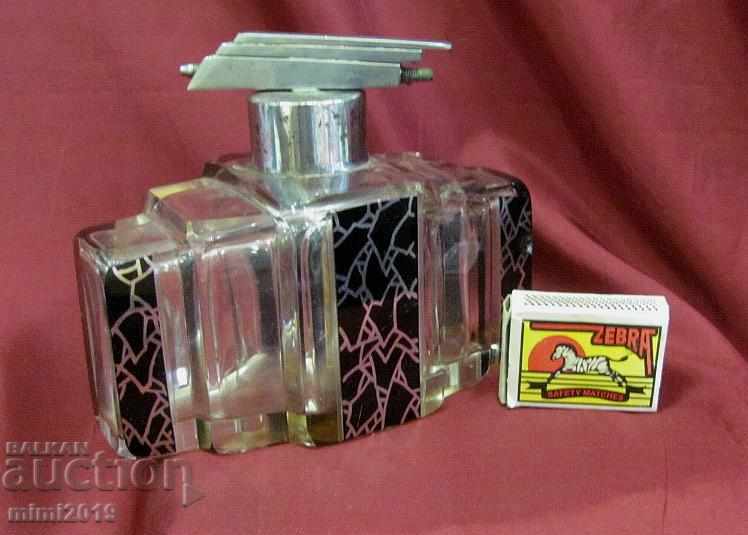Art Deco Big Crystal Bottle for Perfume - 7 Art Deco Big Crystal Bottle for Perfume - 7