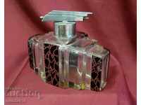 Art Deco Big Bottle de cristal pentru parfum