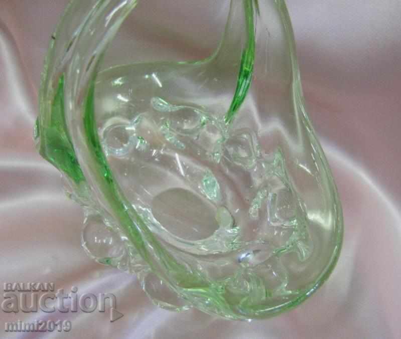 Delivery of Old Crystal Glass Cup, Fruity Czechoslovakia Delivery of Old Crystal Glass Cup, Fruity Czechoslovakia